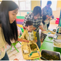 萬福店中心幼兒園：家園共品“幸福餐”